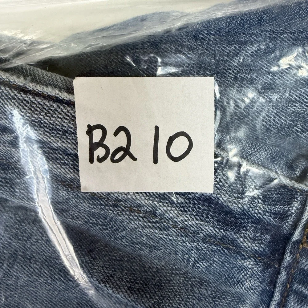 JCrew Sz 29 Jeans Shorts Broken In Boyfriend Cutoffs Blue Denim Distressed C0873